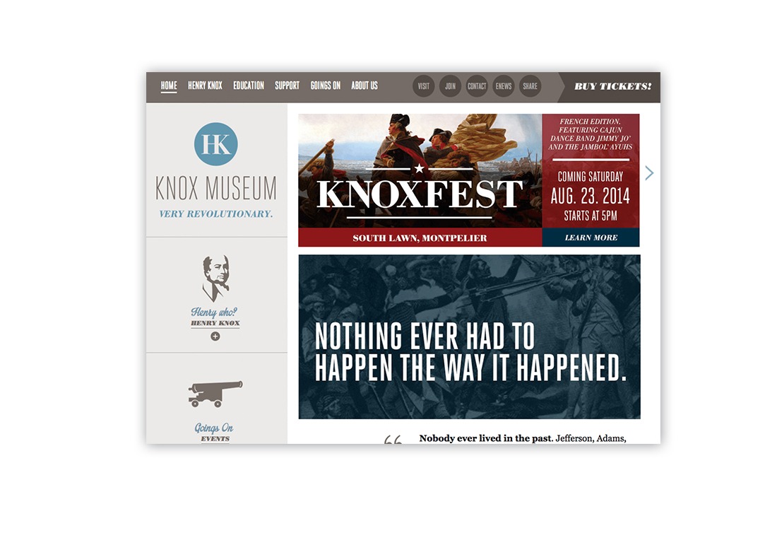 Knox Museum Website Knoxfest Slide