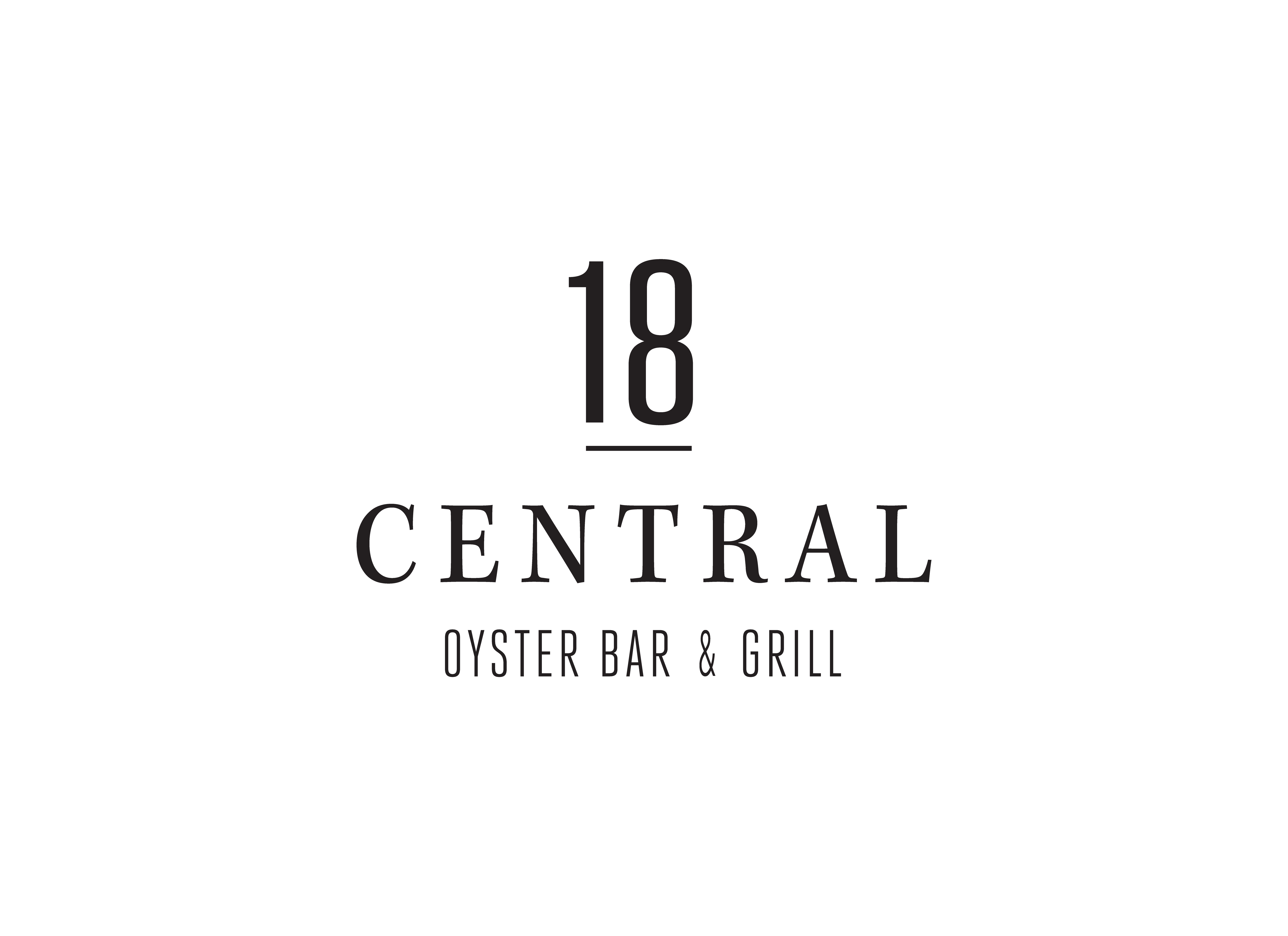18 Central Oyster Bar & Grill Logo Design